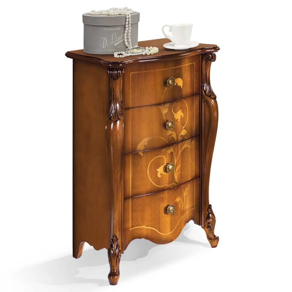 Italienische Kommode in Nussbaum - Carlenna III