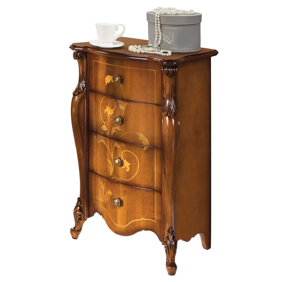 Italienische Kommode in Nussbaum - Carlenna III