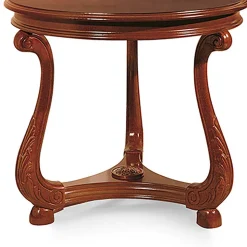 Italienischer Design Beistelltisch in Nussbaumfarben - Vibon