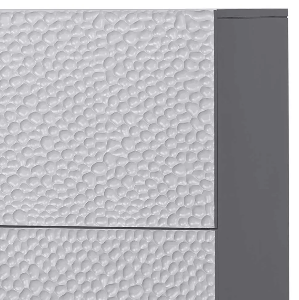 Japandi Barschrank in Hellgrau - Looning