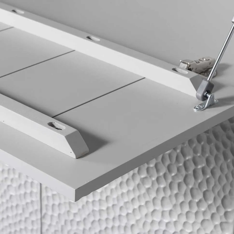 Japandi Barschrank in Hellgrau - Looning