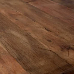 Japandi Couchtisch in Dunkelbraun - Houston