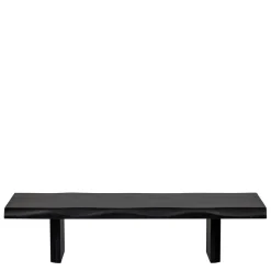 Japandi Couchtisch in Schwarz - Aldura