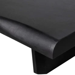 Japandi Couchtisch in Schwarz - Aldura