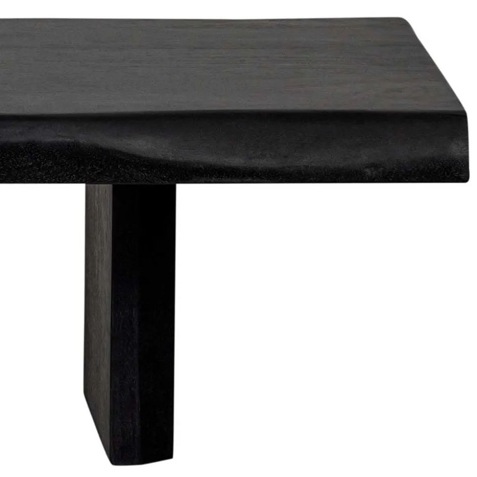 Japandi Couchtisch in Schwarz - Aldura