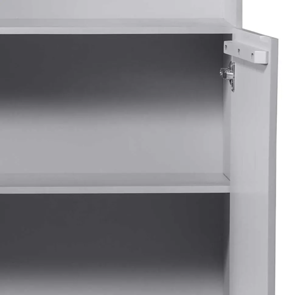 Japandi Regal in Hellgrau - Looning