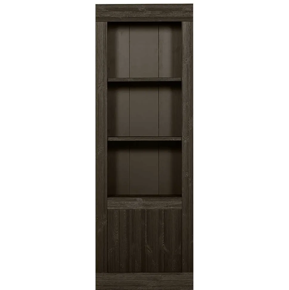 Japandi Regal mit drei Fächern und Tür - Bocca