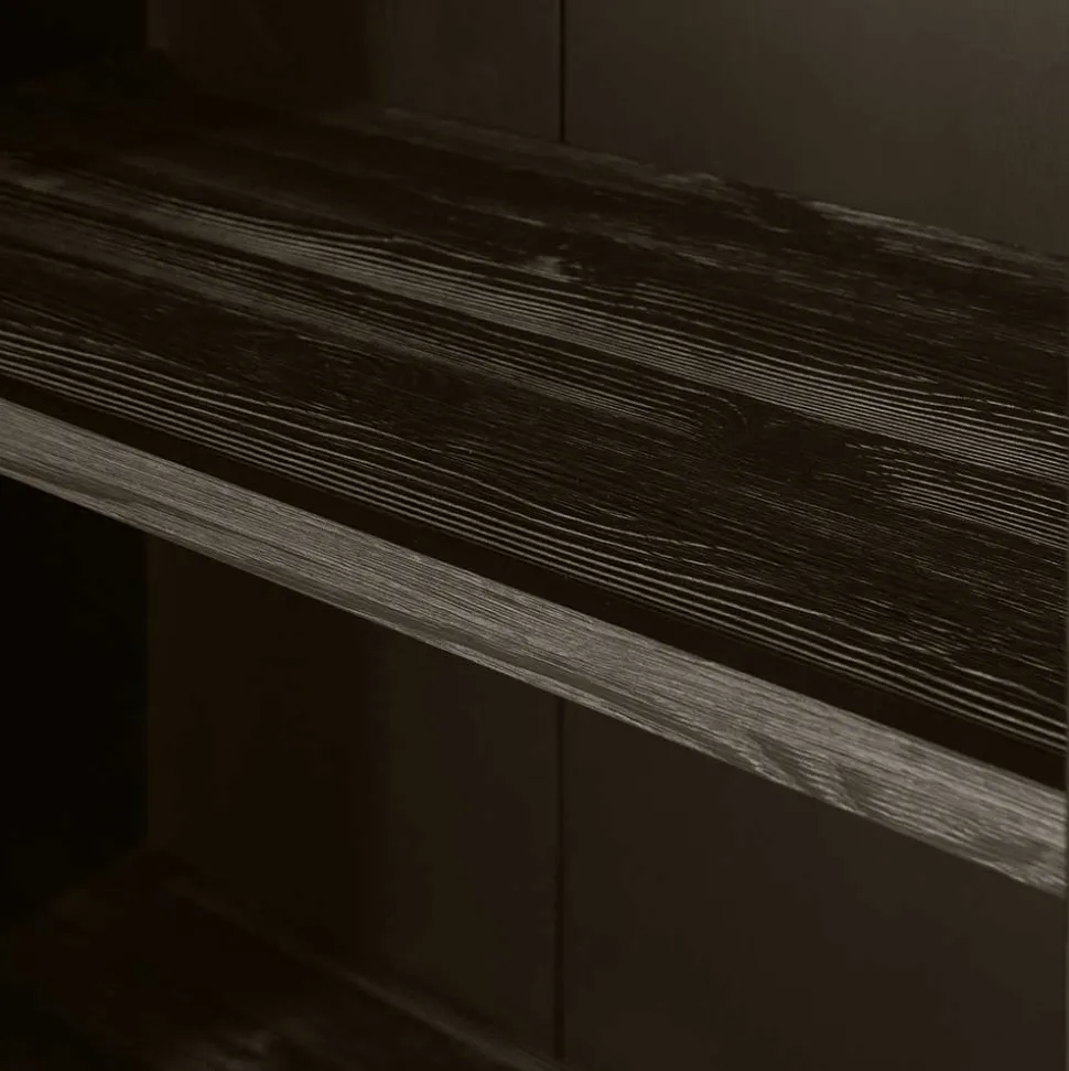 Japandi Regal mit drei Fächern und Tür - Bocca