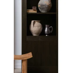 Japandi Regal mit drei Fächern und Tür - Bocca