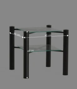 Jugendbett Lioberta aus schwarzem Metall (zweiteilig)