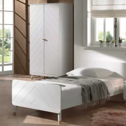 Jugendmöbel in Weiß - Zimventa (vierteilig)