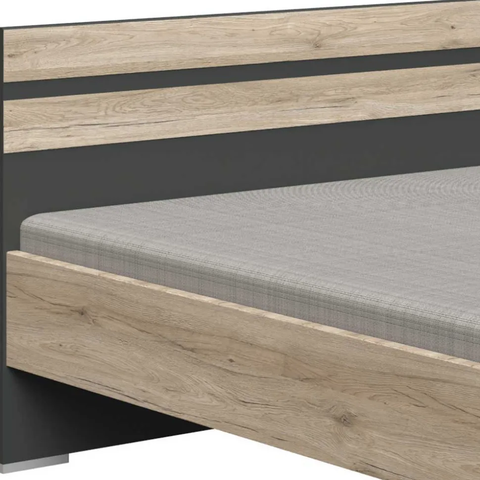 Jugendzimmer in Eiche San Remo Optik - Jilamenda (siebenteilig)