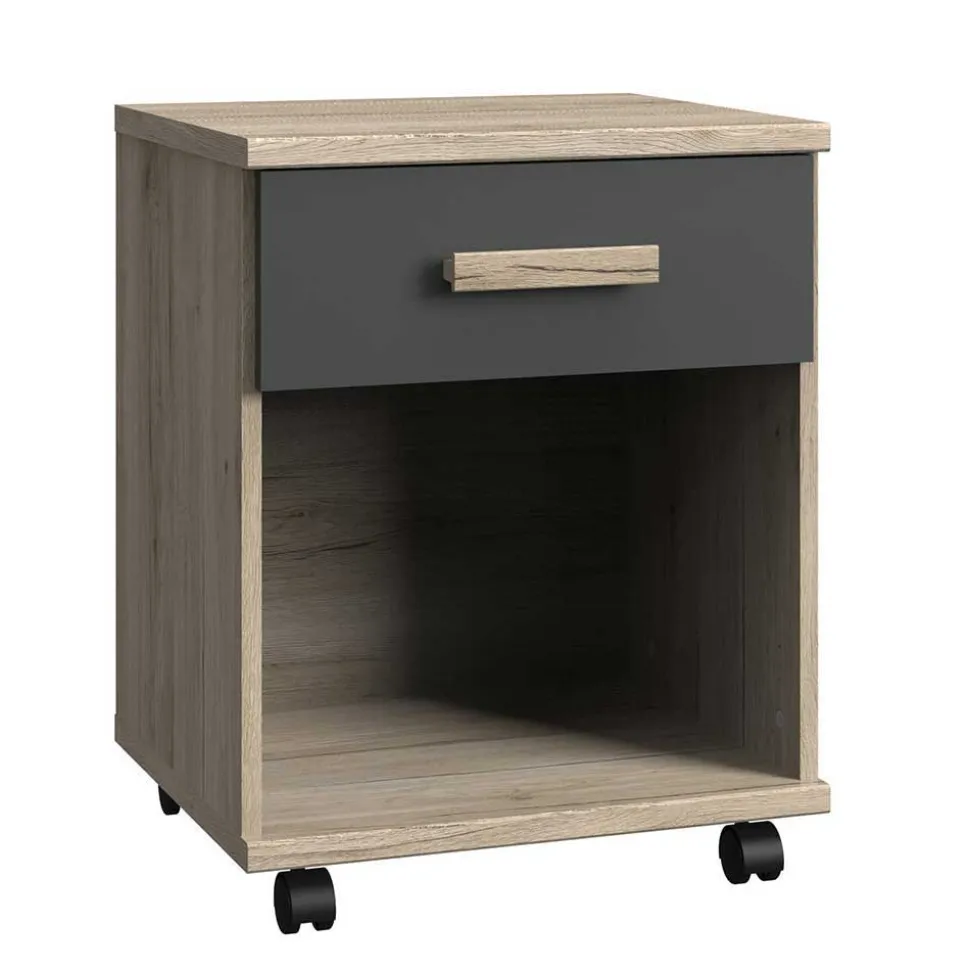 Jugendzimmer in Eiche San Remo Optik - Jilamenda (siebenteilig)