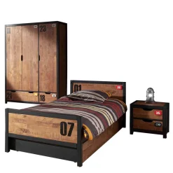 Jugendzimmermöbel Komplettset - Krefos (dreiteilig)