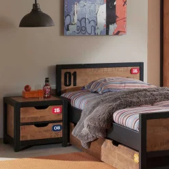 Jugendzimmermöbel Komplettset - Krefos (dreiteilig)