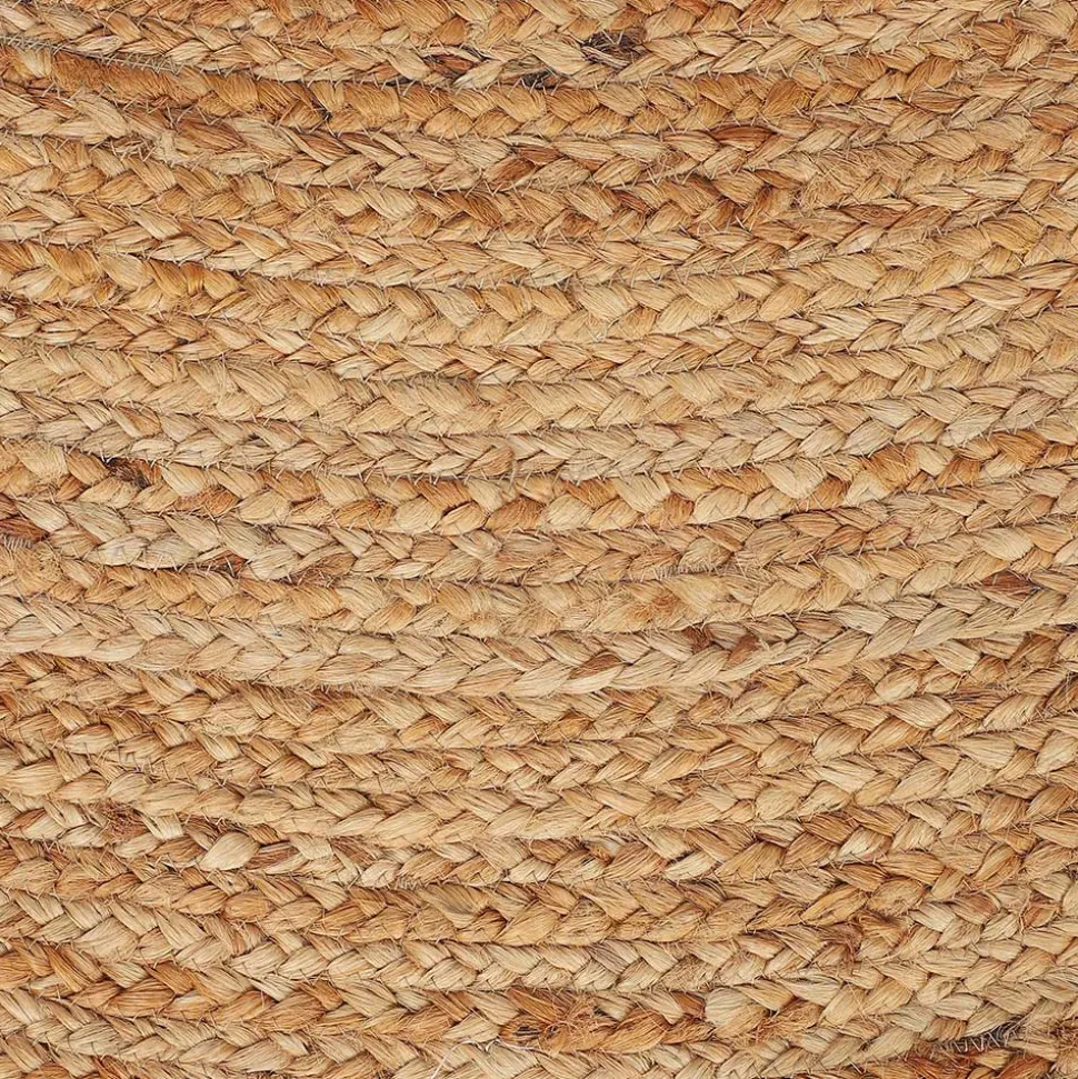 Jute Teppich in Rund - Uliano