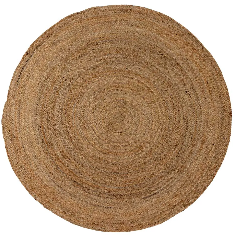 Juteteppiche in Rund 150cm - Janni (2er Set)