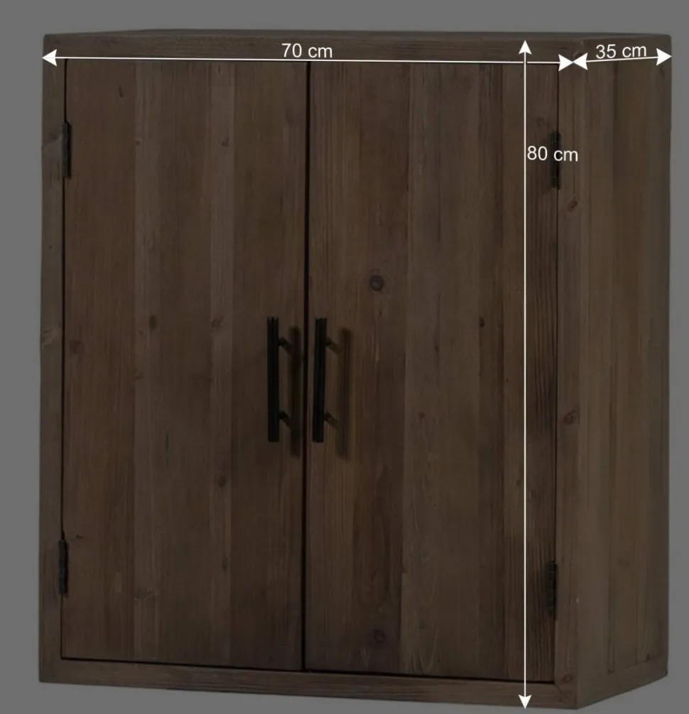 Küche Hängeschrank aus Kiefer Massivholz - Macsena