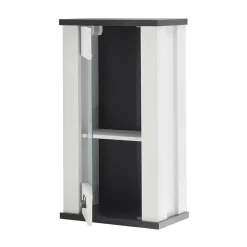 Küche Oberschrank in Weiß & Anthrazit - Eture