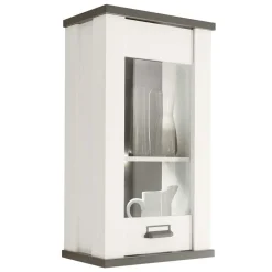 Küche Oberschrank in Weiß & Anthrazit - Eture