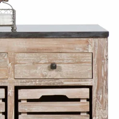 Küchen Arbeitstisch Ashvills in Landhaus rustikal