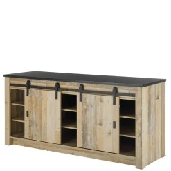 Küchenausstattung Möbel-Set mit Insel - Garisa (sechsteilig)