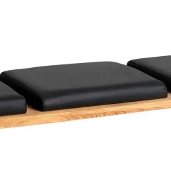 Küchenbank mit Leder Sitzpolstern - Piton