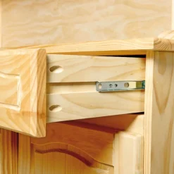 Küchenbuffet Nabrosia aus Kiefer Massivholz