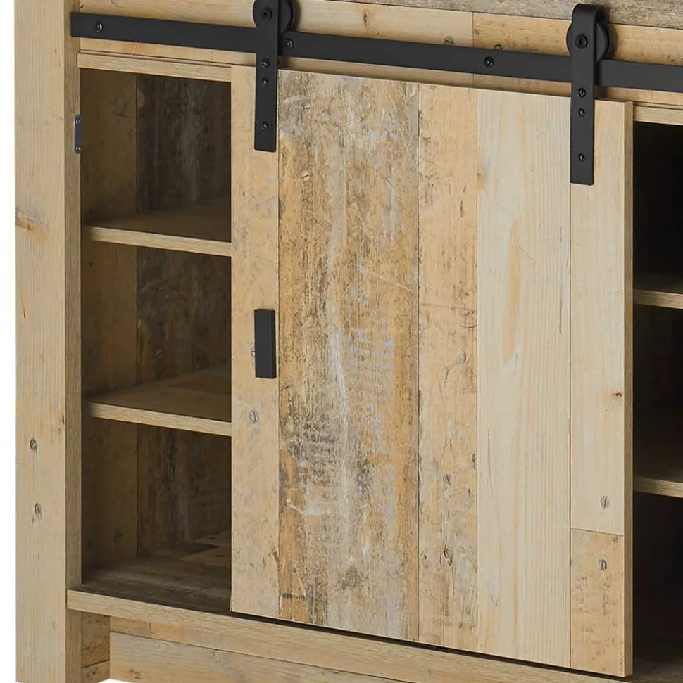 Küchen-Einrichtung mit Insel Set - Garisa (siebenteilig)