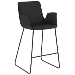 Küchenhocker mit Lehne & Armlehnen - Solino