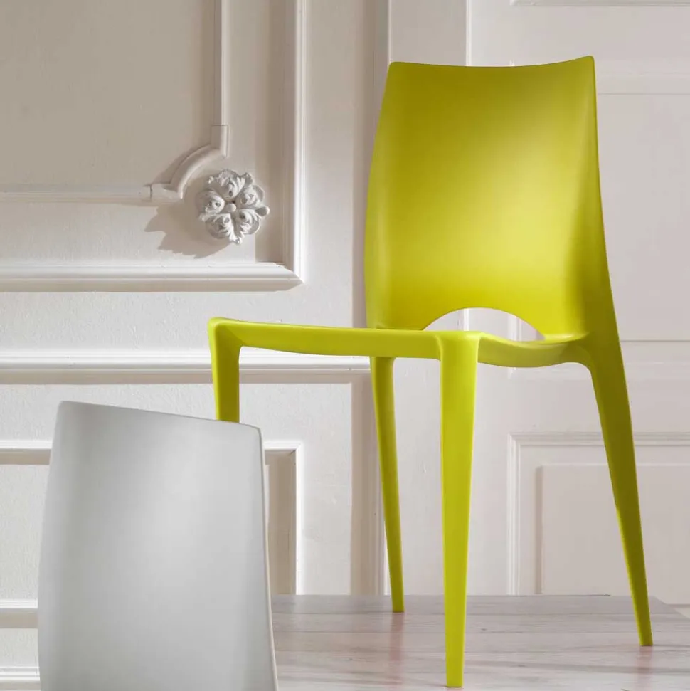 Küchenstuhl Annbrit in Hellgrün (4er Set)