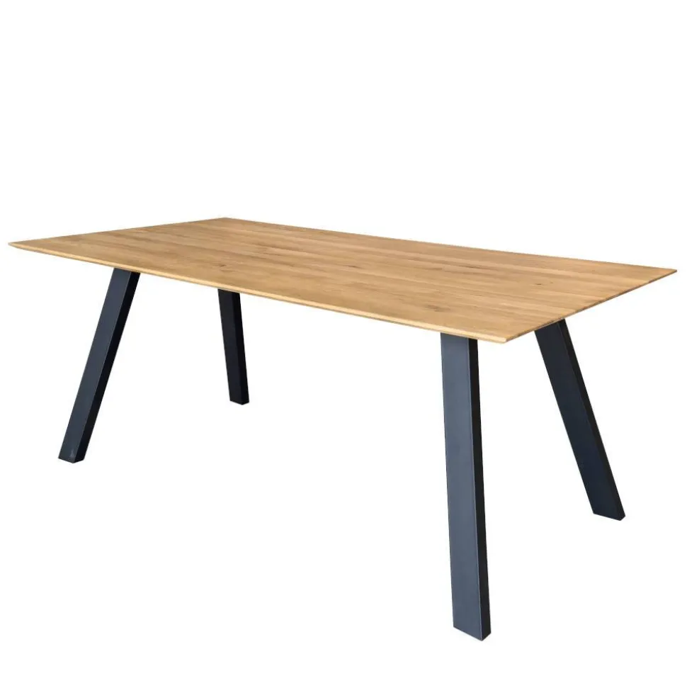 Küchentisch aus Wildeiche Massivholz - Diana