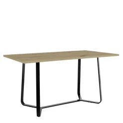 Küchentisch in Holzoptik Wildeiche - Ofarello