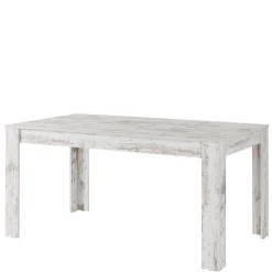 Küchentisch in Holzoptik White Wash Shabby - Remania