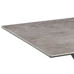 Keramik Wohnzimmertisch mit V Säulengestell - Ravela