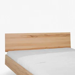 Kernbuche Bett Josue in Schwebe-Optik