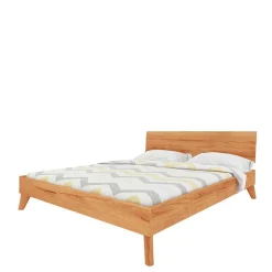 Kernbuche Holzbett in Überlänge 210 cm - Junola I