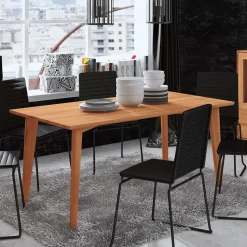 Kernbuche Holztisch mit 90 cm Breite - Junola