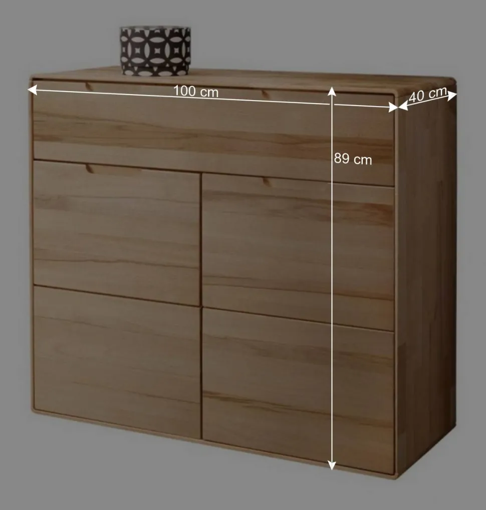 Kernbuche Kommode mit Schublade - Estville