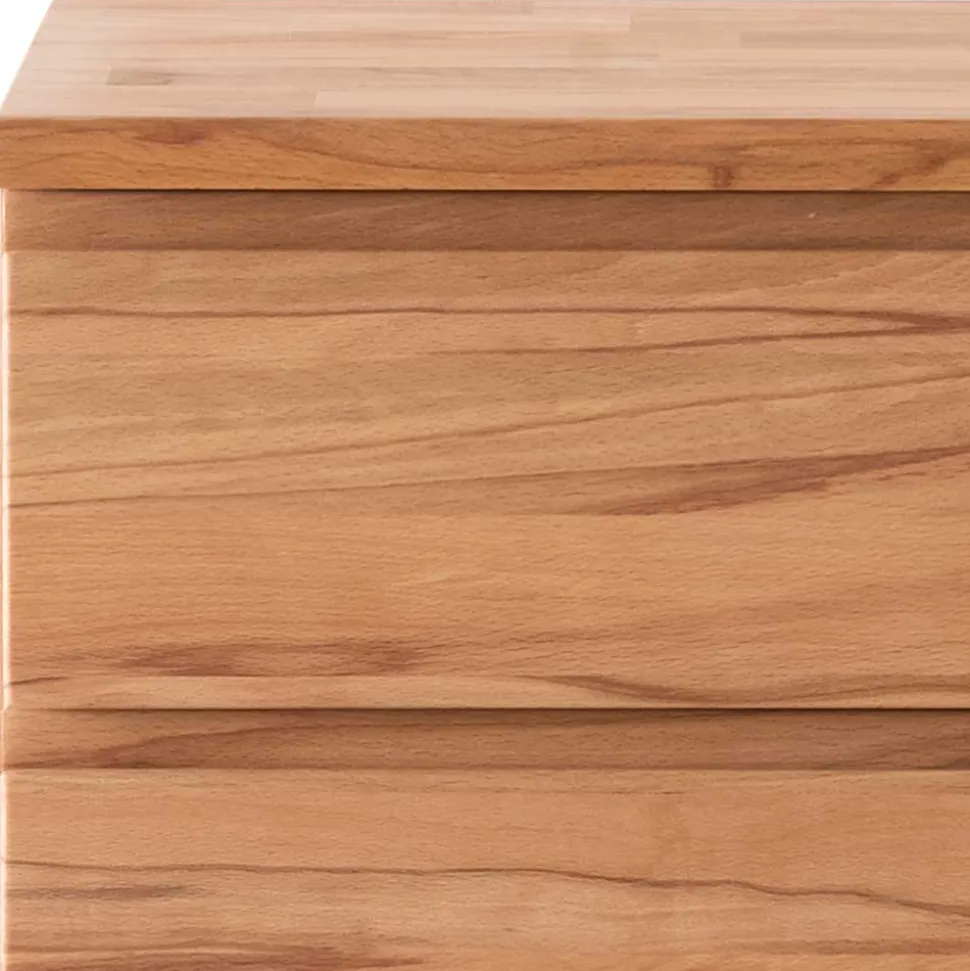 Kernbuche Nachtschrank 50 cm breit - Nelucan