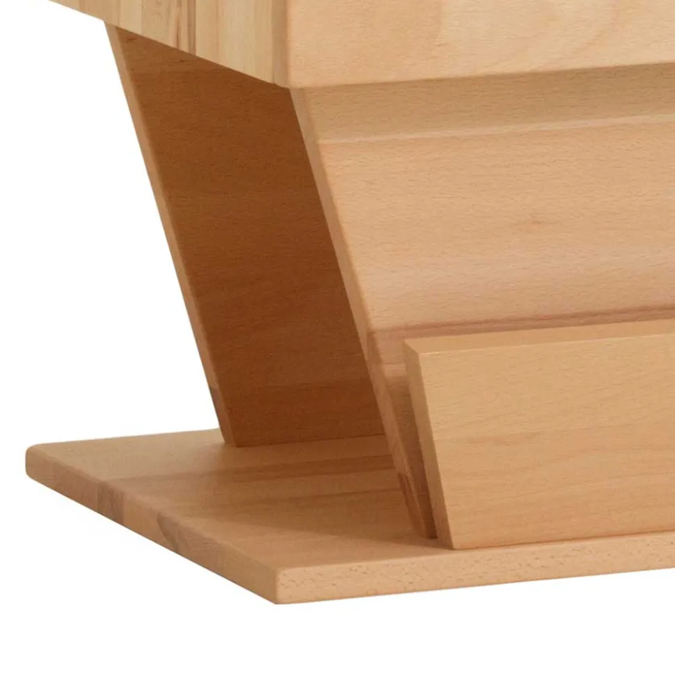 Kernbuche Nachttisch Forest mit Zeitungsablage