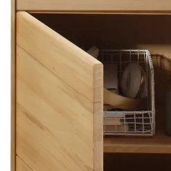 Kernbuchenholz Kommode mit Schublade - Namgon