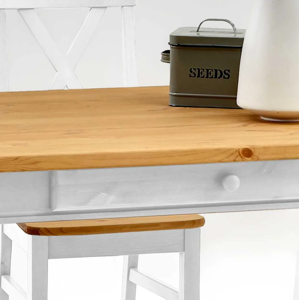 Kiefer Esstisch Sibiuta mit Schubladen