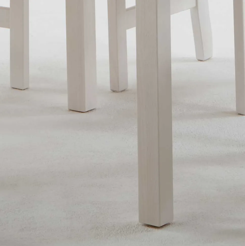 Kiefer Esstisch Vironegras in Weiß