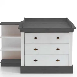 Kiefer Kinder Kommode auch mit Wickelaufsatz - Mirandesca