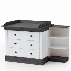 Kiefer Kinder Kommode auch mit Wickelaufsatz - Mirandesca