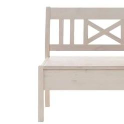 Kiefer Sitzbank Onesti mit Truhe