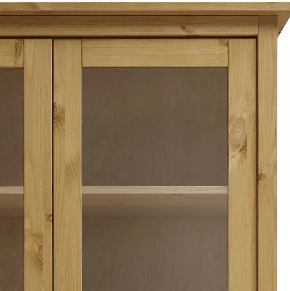 Kiefer Vitrinenschrank geölt & gebeizt - Jessma