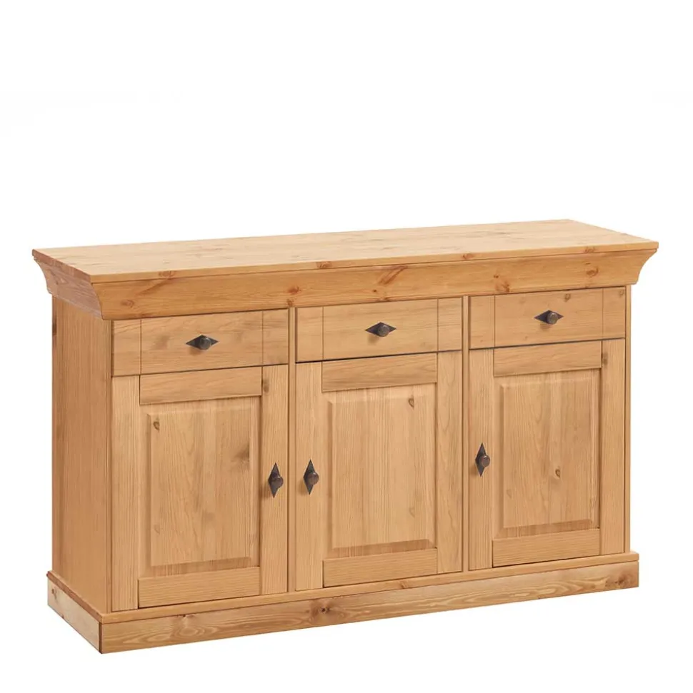 Kiefer-Massivholz Sideboard Piatra im Landhausstil