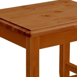 Kiefernholz Hocker in Bernsteinfarben - Racana